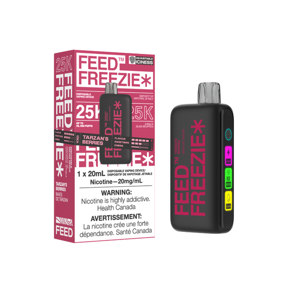 Feed Freezie 25K Disposable - Tarzan's Berries