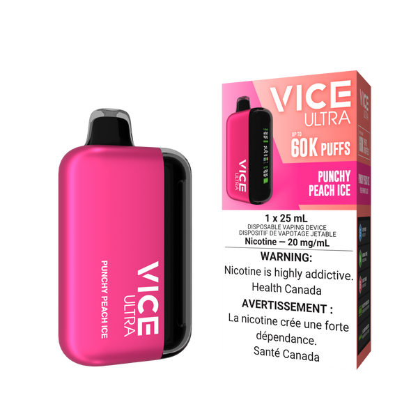 Vice Ultra Disposable - Punchy Peach Ice