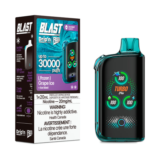 Drip'n Fasta 30K Blast - Grape Ice